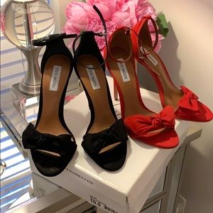 Steve Madden 2 pair lot Julia Black/Red 10 new!💕